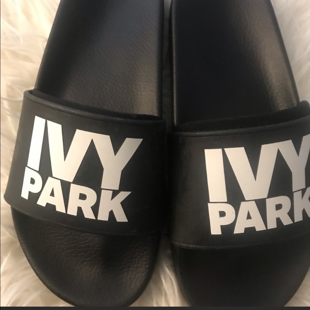 Ivy Park Rubber Slides